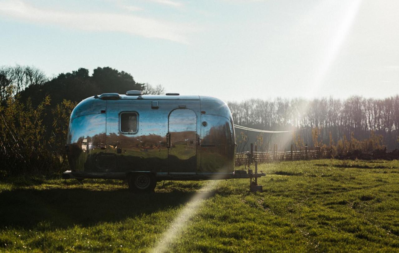Silver Airstream Glamping & Rental Chichester Esterno foto